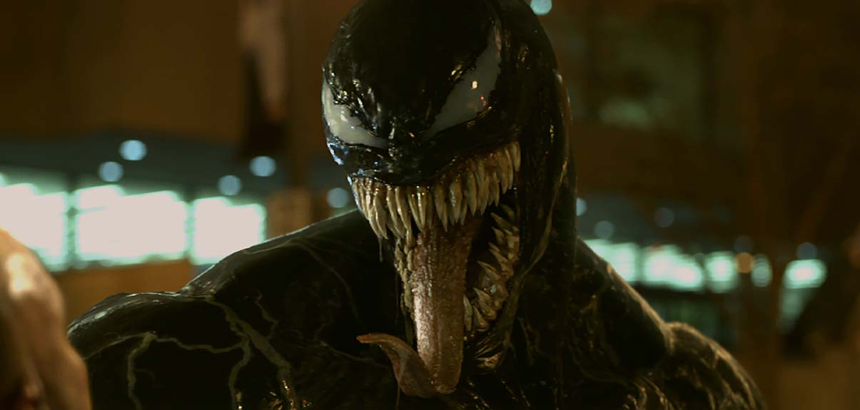  Venom, da Sony Pictures, estreia em 1450 salas